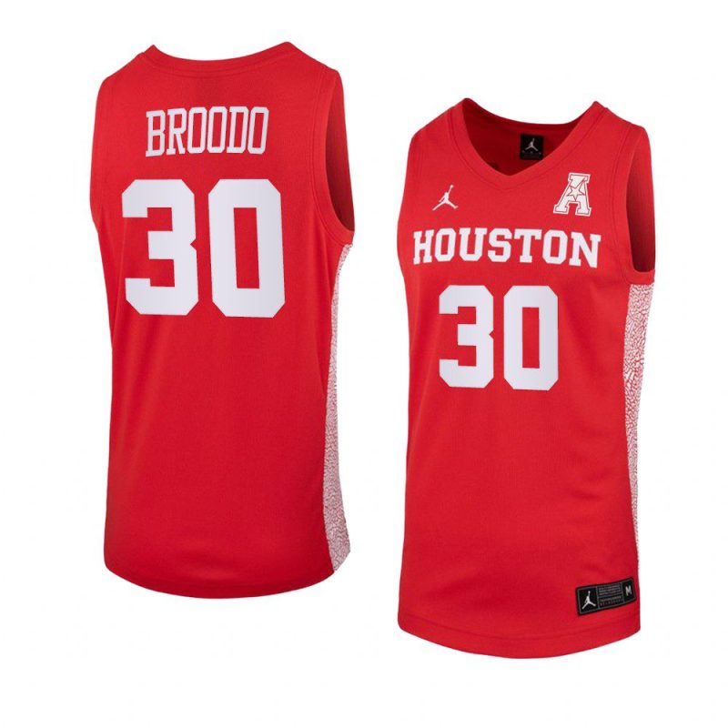 caleb broodo jordan brand jersey basketball red