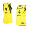 candice dupree women's jersey authentic yellow 2021