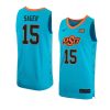 carson sager alternate replica jersey basketball turquoise