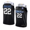 cason wallace elite jersey college basketball black 2022 23