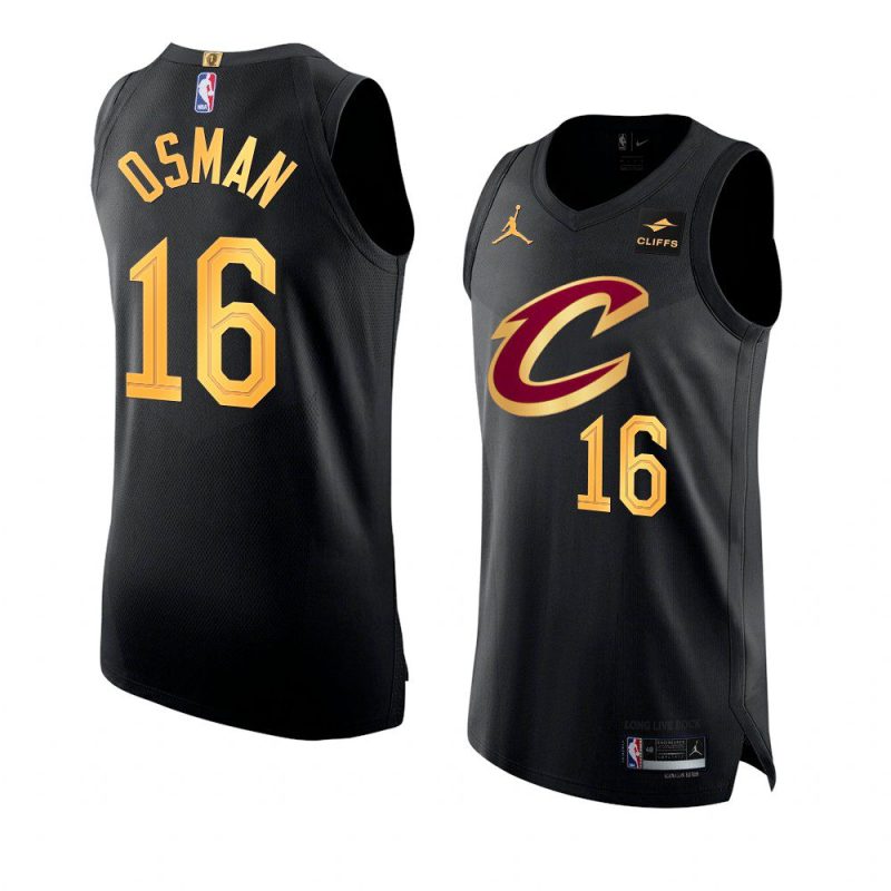 cedi osman 2022 23cavaliers jersey statement editionauthentic black