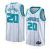 charlotte hornets gordon hayward white statement edition jersey