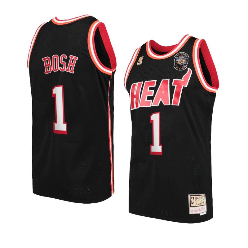 chris bosh black 2021 naismith hall of fame jersey