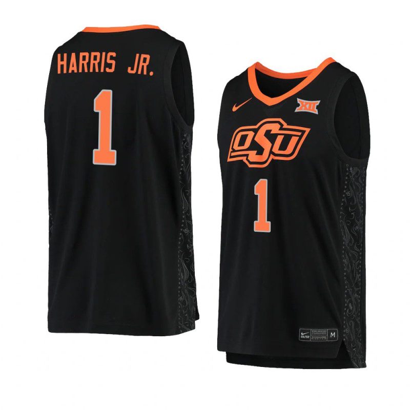 chris harris jr. team replica jersey basketball black