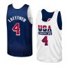 christian laettner reversible practice jersey authentic navy
