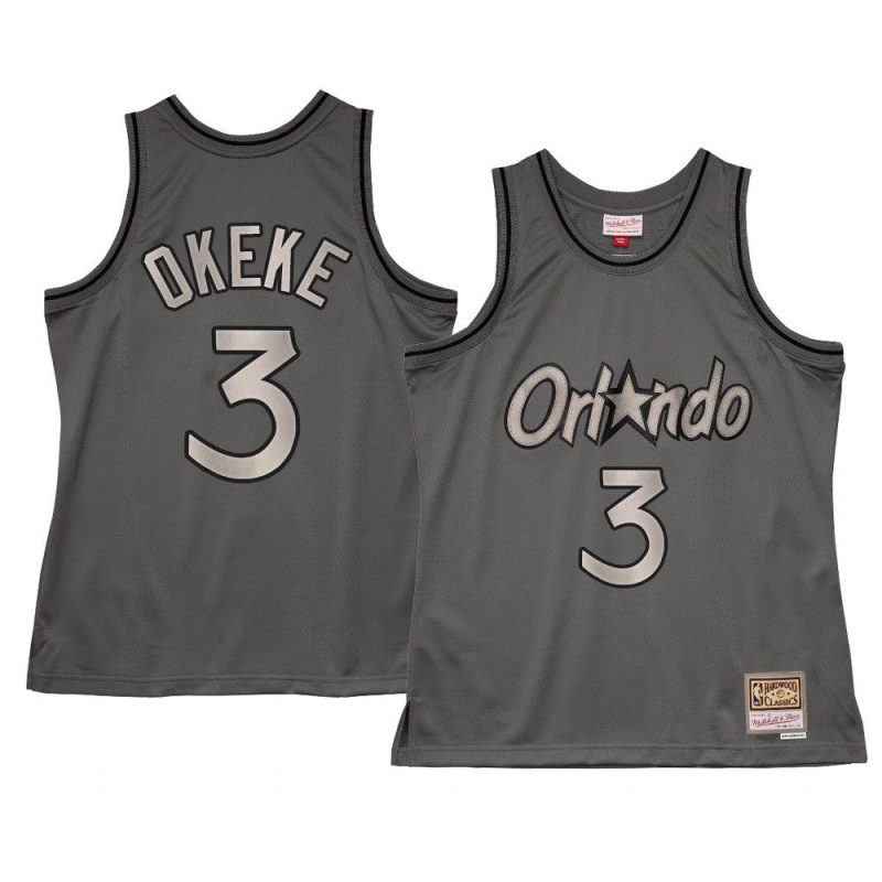 chuma okeke hardwood classics metal works jersey charcoal