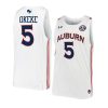 chuma okeke jersey college basketball white