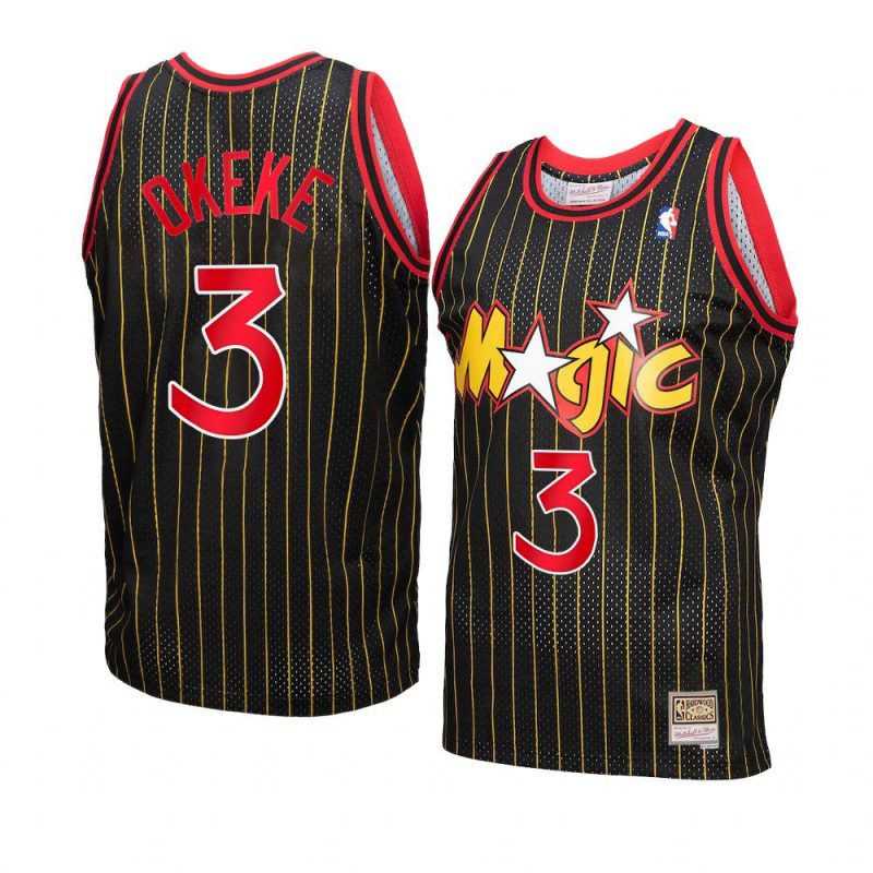 chuma okeke mitchell ness jersey reload 3.0 black