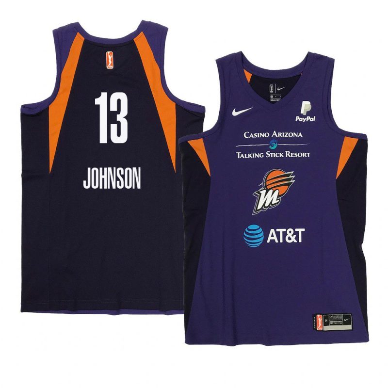 ciera johnson women's jersey swingman purple 2021