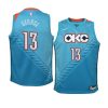 city 2018 19 paul george turquoise youth jersey
