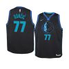 city luka doncic anthracite youth jersey