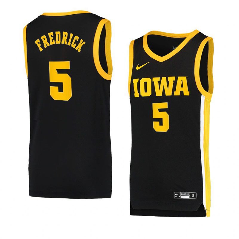 cj fredrick dri fit swingman jersey basketball black