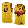 clint capela throwback jersey city edition yellow 2021