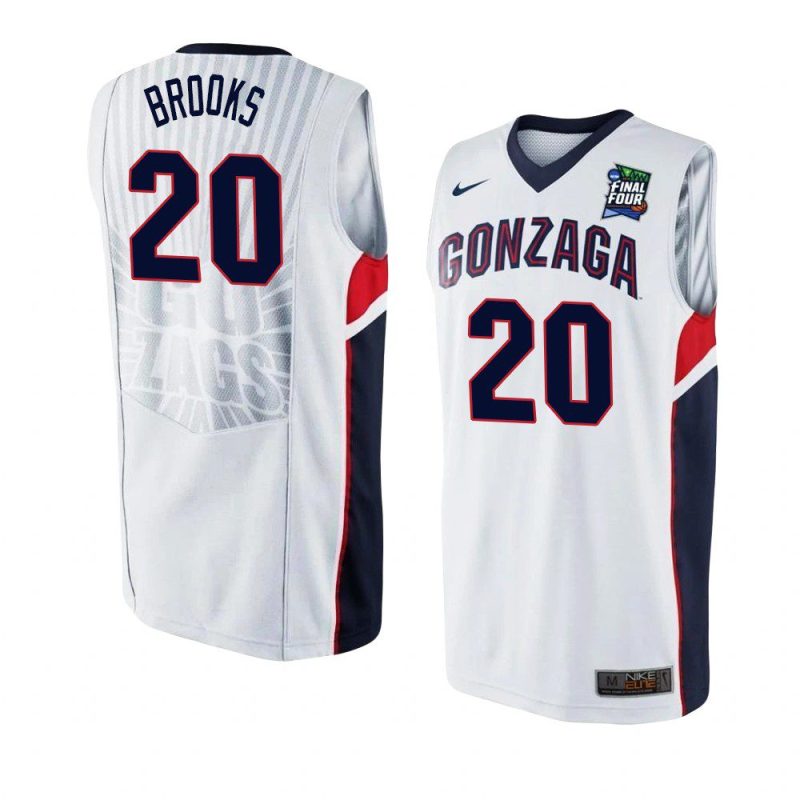 colby brooks jersey march madness final four white
