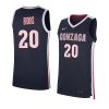 colby brooks replica jersey college basketball navy