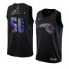 cole anthony jersey iridescent holographic black limited edition