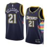 collin gillespie nuggets city edition navy big east mvp 2022 jersey