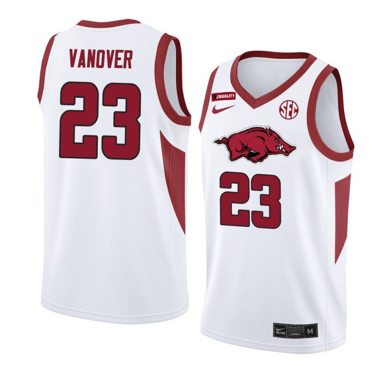 connor vanover team jersey basketball white