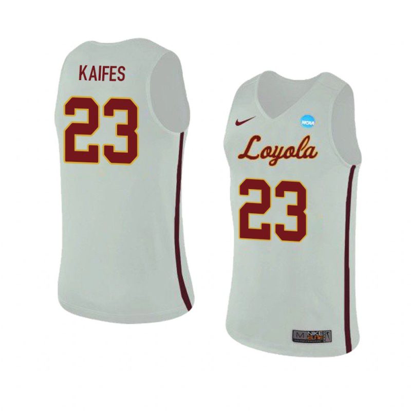 cooper kaifes nike jersey basketball white