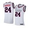 corey kispert swingman jersey college basketball white