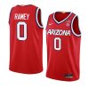 courtney ramey jersey college basketball red 2022 23