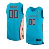 custom alternate jersey basketball blue