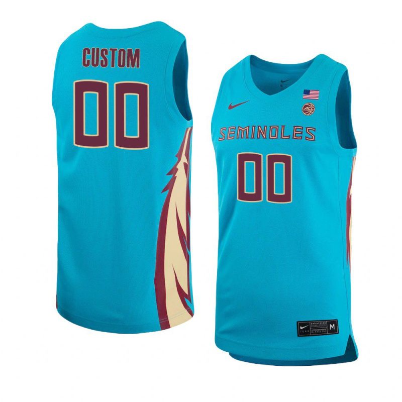 custom alternate jersey basketball blue