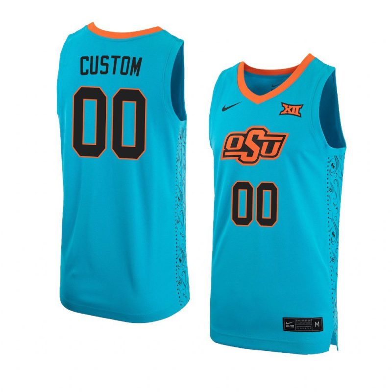 custom alternate replica jersey basketball turquoise