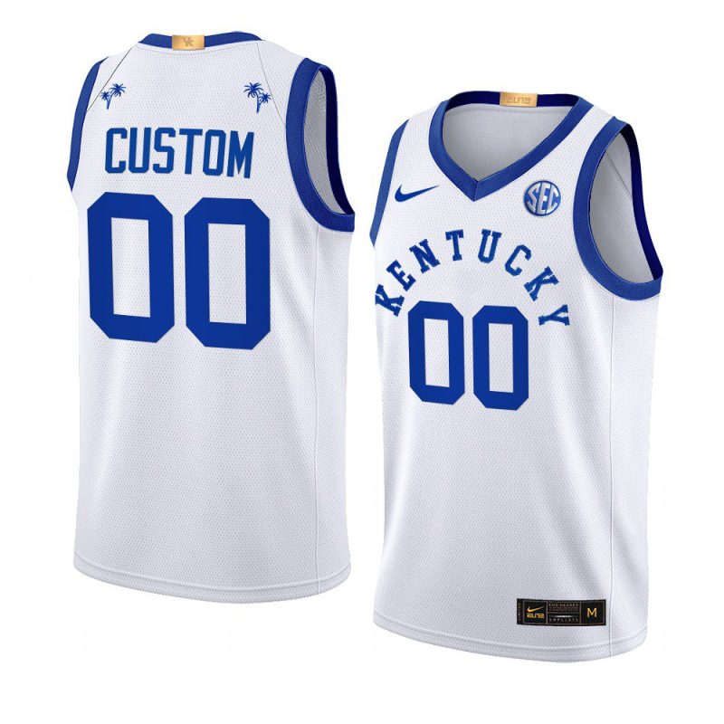 custom basketball jersey 2022 big blue bahamas white