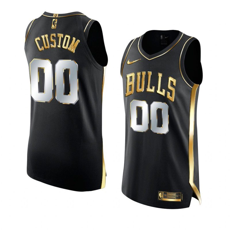 custom black golden edition jersey