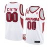 custom college basketball jersey 100 season white 2022 23