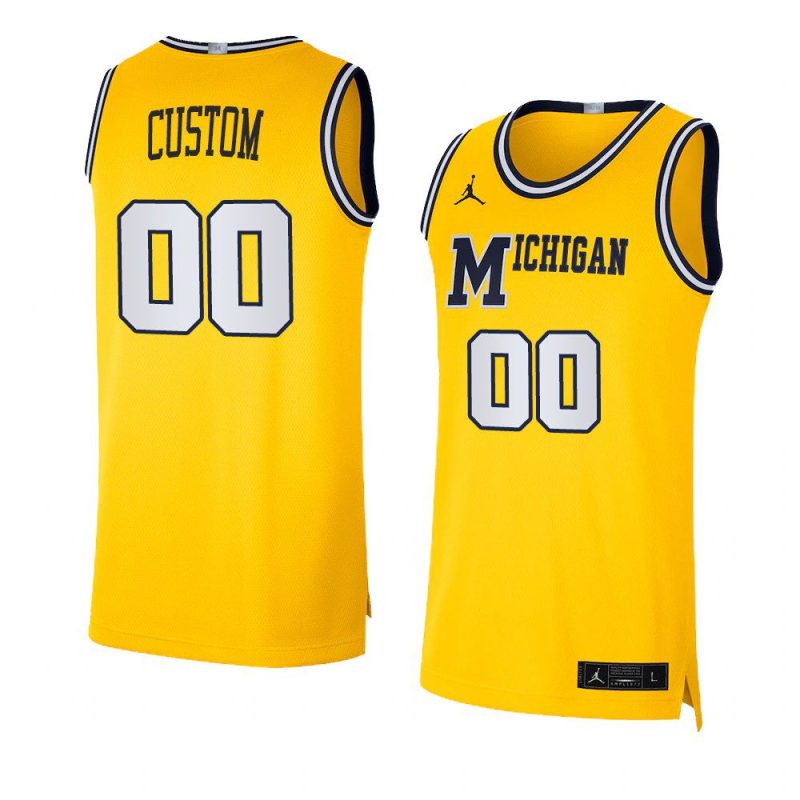 custom dri fit swingman jersey basketball yellow