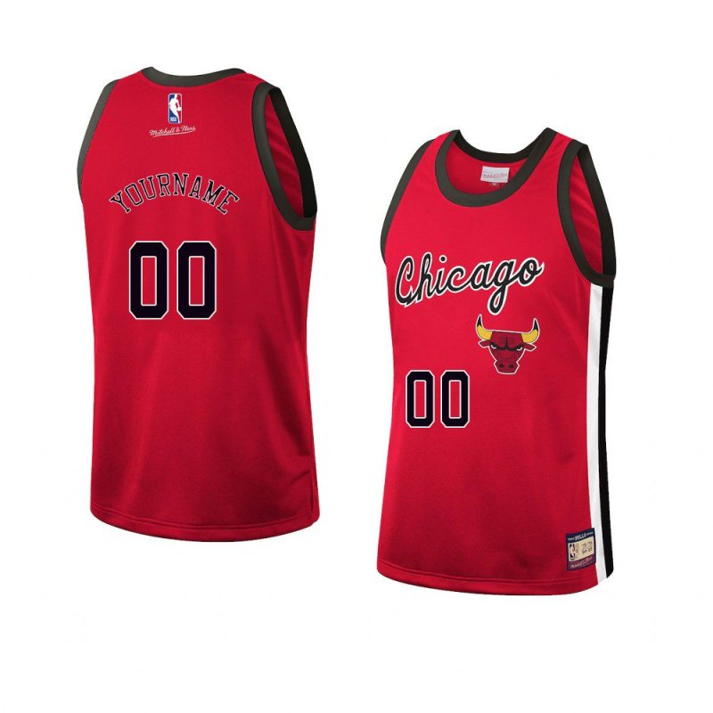 custom fashion jersey hardwood classics red