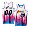 custom heat mashup flames exclusive editionjersey white