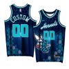custom hornets buzz city special editionjersey blue