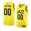 custom jazzjersey 2022 23icon edition yellow