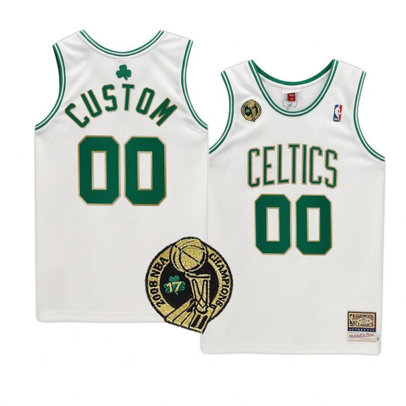 custom jersey 17x finals champs white commemorative