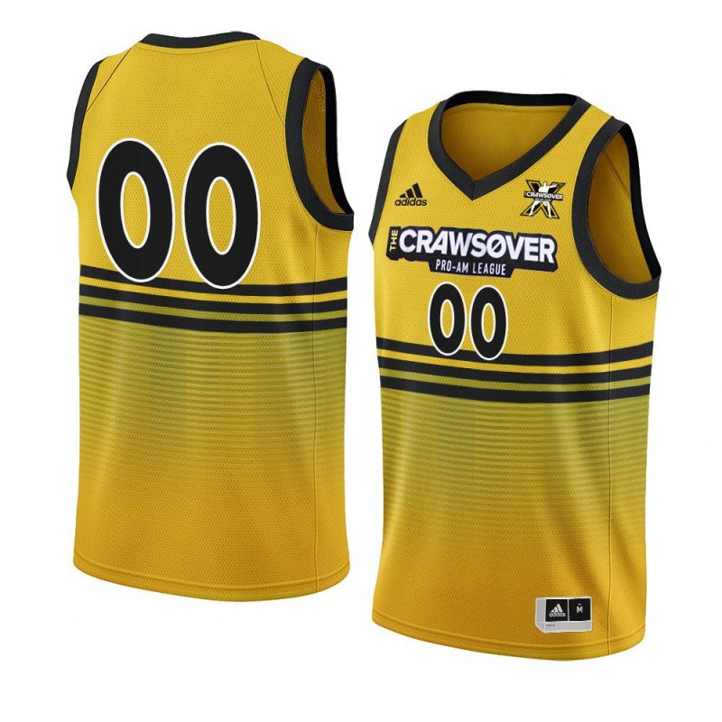 custom jersey 2022the crawsover pro am gold