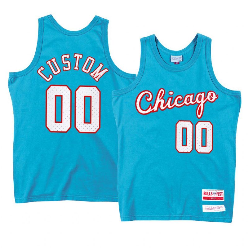 custom jersey bullsfest blue limited edition