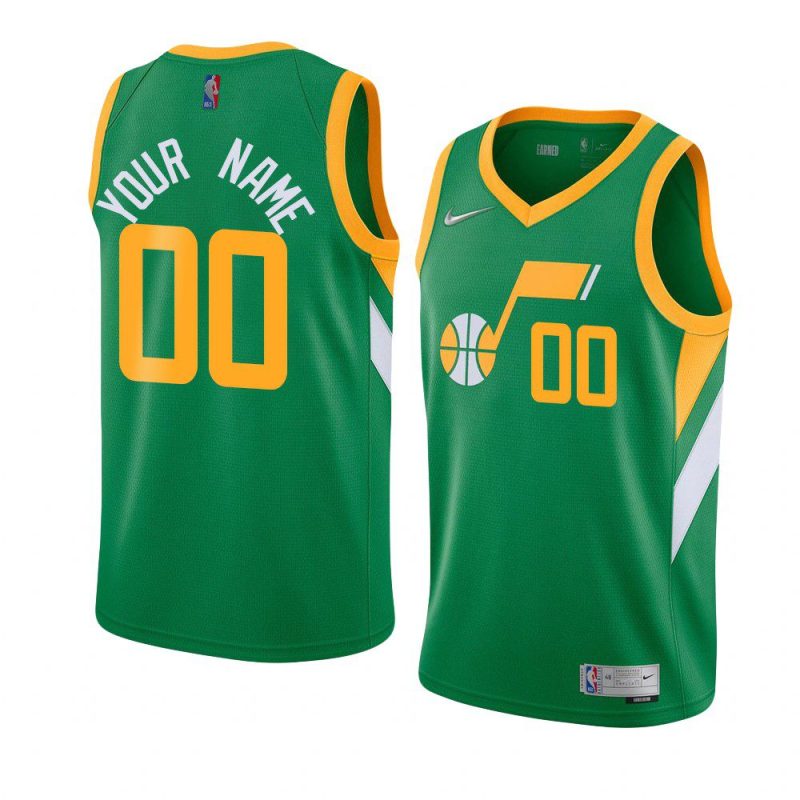 custom jersey earned green