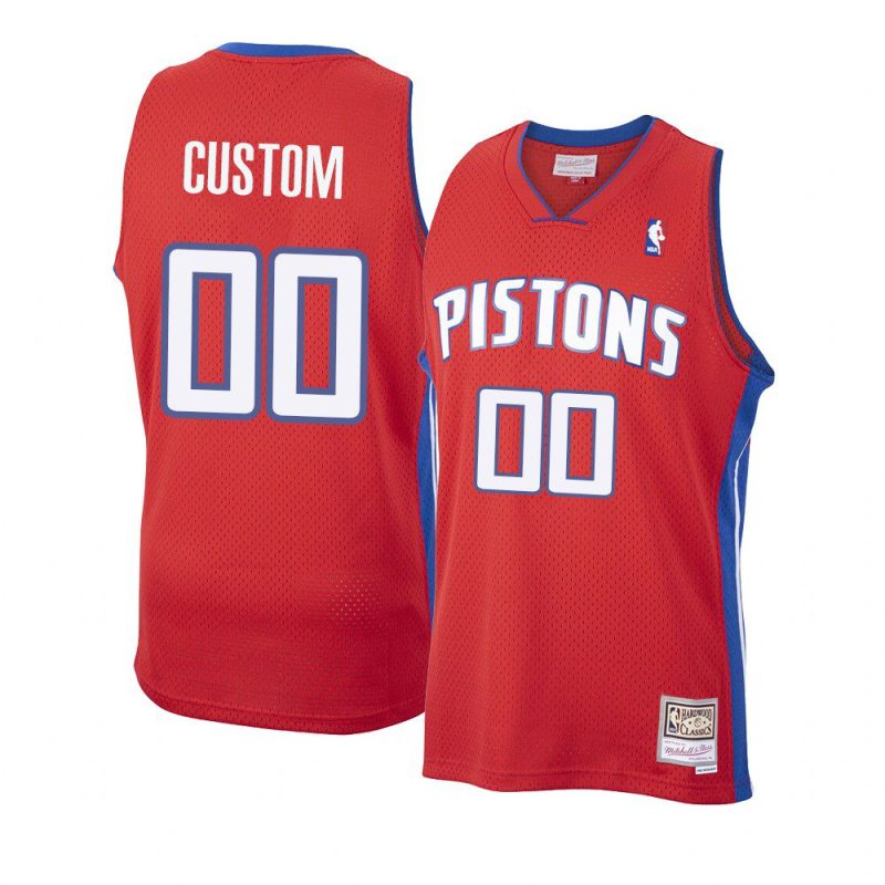 custom jersey throwback red