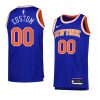 custom knicksjersey 2022 23icon edition blueswingman