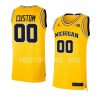 custom limited jersey college basketball maize 2022 23