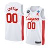 custom march madness jersey final four white