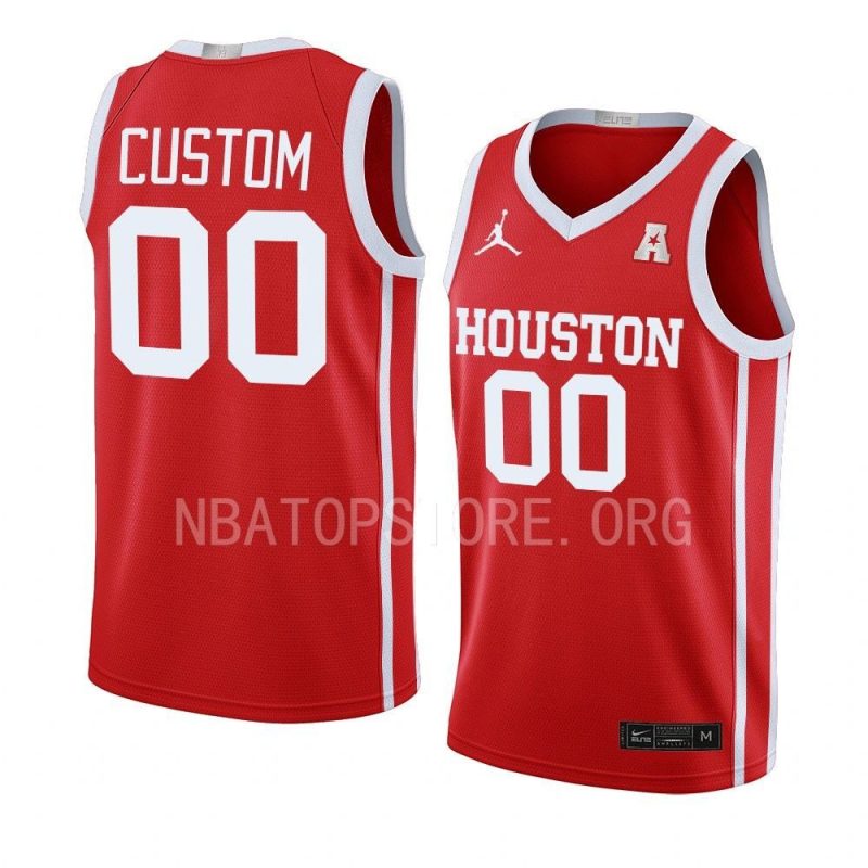 custom scarlet jersey limited basketball away 2022 23