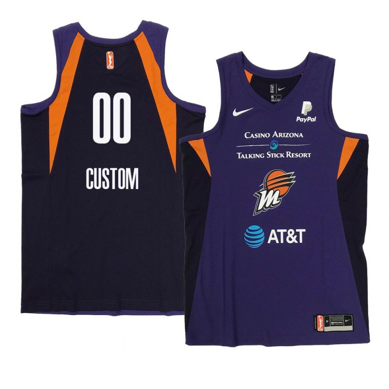 custom women's jersey swingman purple 2021
