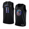 dallas mavericks tim hardaway jr. black iridescent hwc collection jersey