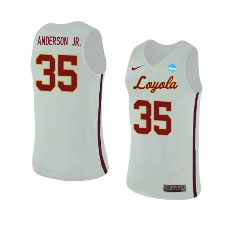 damezi anderson jr. nike jersey basketball white