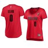 damian lillard women's jersey statement edition red
