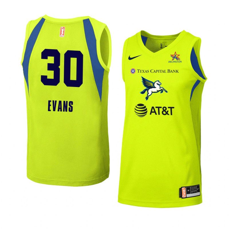 dana evans women's jersey swingman green 2020